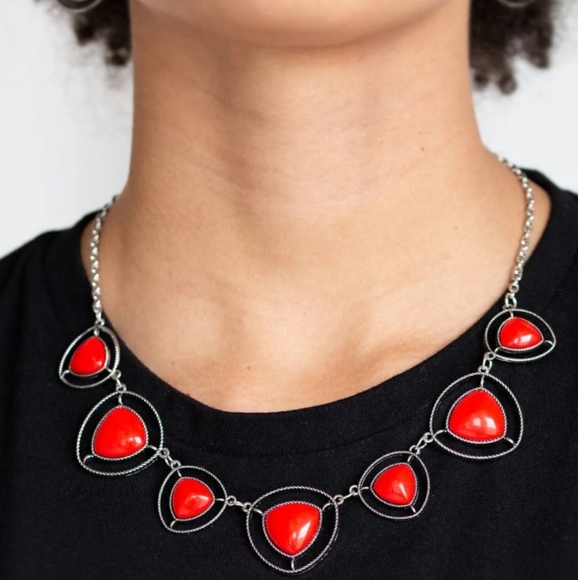 On Point Set (Red/Silver) - Picture 5 of 8